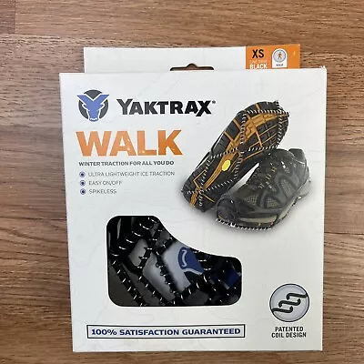 YakTrax Walk Winter Ice Traction Aid Size XS Ultra Lightweight NEW • $14.97