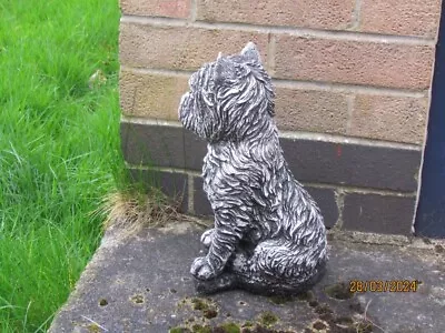 West Highland Terrier Westie (Concrete Garden Ornament) • £19