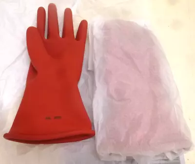 NEW!! MARIGOLD Red Electrical Gloves 0 Class Size 9 CLASS 0 R 11 • $30