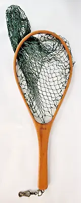 ORVIS TROUT FLY FISHING LANDING NET WOOD FRAME EX+ Cond QUALITY Tackle • $79.95