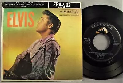 Elvis Presley - Elvis Vol 1 Vinyl 45 EP W/PS • $14.99