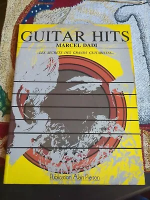 Marcel Dadi The Secrets Of The Great Guitarist  Classical Guitar  Vintage Book • $60