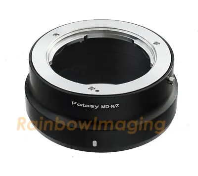 Minolta MD Rokkor Lens To Nikon Z5 Z50 Z6 Z7 Z6 II Fc Mirrorless Camera Adapter • $12.98