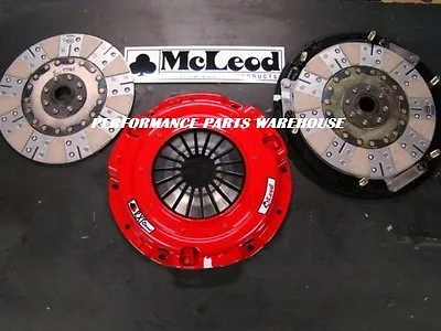 McLEOD RXT 1000-HP TWIN DISC CLUTCH 97-15 GM LS V8 W/ SFI STEEL FLYWHEEL • $1199