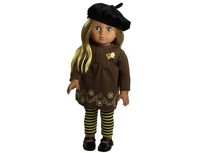 Molly P Originals 18  Fashion Doll CARRIE Vinyl & Cloth French Blonde Blue Eyes • $59.95