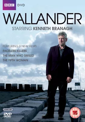 Wallander: Series 2 DVD (2010) Kenneth Branagh Cert 15 2 Discs Amazing Value • £3.44