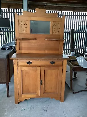 Antique Pine Kitchen Dresser • $85