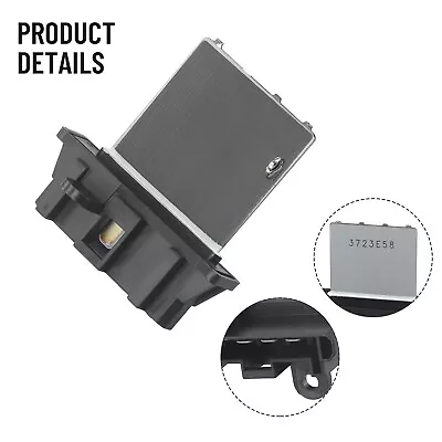 For Holden Rodeo RA RC 2003-2008 Black Blower Cabin Fan Motor-Resistor 97321293 • $32.86