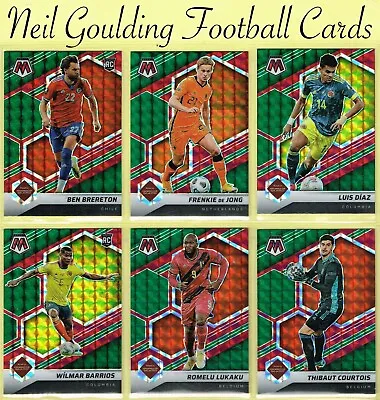 Panini MOSAIC 2021-22 ☆ ROAD TO WORLD CUP 2022 - RED & GREEN PARALLEL ☆ Cards • £2.99