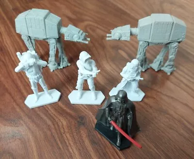 Star Wars Mini Figures / Cake Toppers/ Darth Vader  Imperial Walkers  15 • £14.99