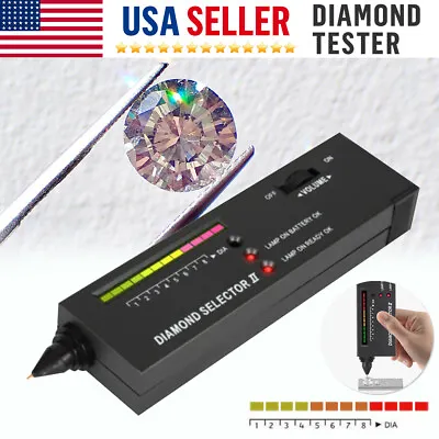 Diamond Selector II Tester & Moissanite Tester Gemstone Jewelry Electronic Tool  • $11.50