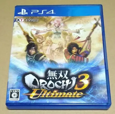 Warriors Orochi 3 Musou Orochi 3 Ultimate Sony Playstation PS4 Japanese Ver • $129.31