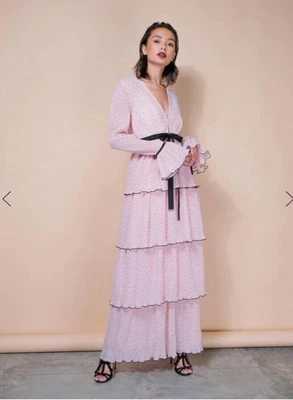 $225 • Buy New With Tags - ALICE MCCALL  Now Or Never  Pretty Pink Womens Maxi Dress 8