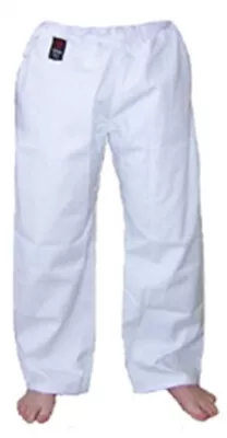 Martial Arts Karate Trouser White  Kids & Adult Sizes • £13.99