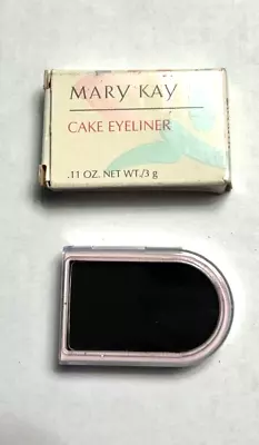 MARY KAY 2105 Black Cake Eyeliner New Old Stock With Box Rare & Discontinued • $49.99