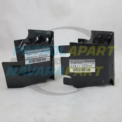 Genuine Nissan Weld On Engine Mounts Suit Chassis For TD42 TB45 Patrol GU GQ (ZD • $325