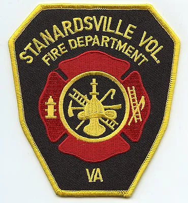 $9.99 • Buy Stanardsville Virginia Va Volunteer Fire Patch