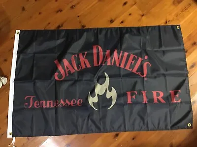 5x3 Ft Pre Owned. JACK DANIELS WALL HANGING HOME DECOR Man Cave Whiskey Banner • $38