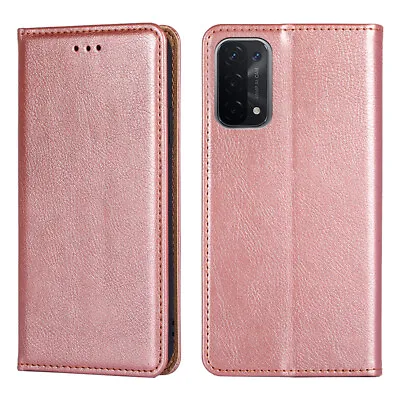 $14.29 • Buy For Oppo A5 A3S AX5 R15 Neo A12E A73S A3 Magnetic Flip Case Wallet Stand Cover 