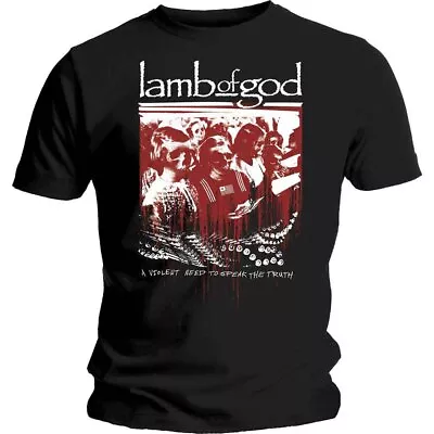 Lamb Of God Enough Is Enough Official Tee T-Shirt Mens • £15.99