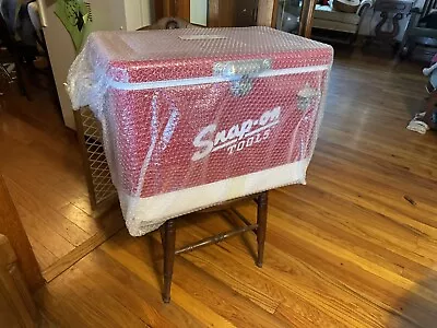 Limited Edition 54 Qt SNAP-ON COOLER Vintage Retro Steel-belted Red White  • $200