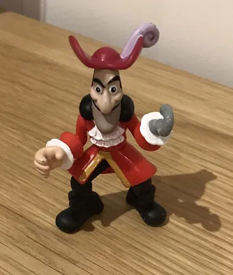 Disney Jake And The Neverland Pirates - Captain Hook Figure W5262 2013 Mattel • £3.99