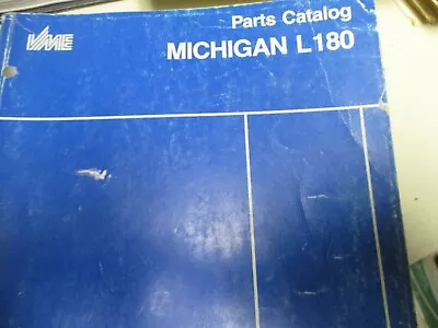 Volvo Michigan L180 Wheel Loader Parts Book Manual • $64.99