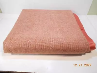 VTG Mid Century 100% Wool Blanket FLEECYDOWN Montgomery Ward 88  X 82  • $79.99