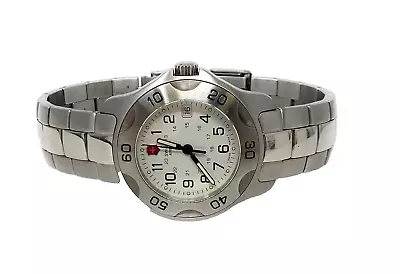 Victorinox Swiss Army Men Date S. Steel Quartz Watch | 40mm Case | 19mm Band • $125