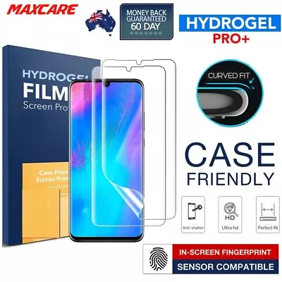 Huawei P30 P20 Pro HYDROGEL AQUA FLEXIBLE Screen Protector • $7.19