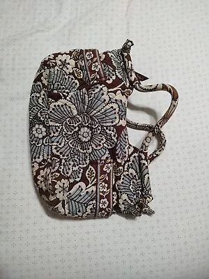 Vera Bradley Retired 2010 Slate Blooms The Gabby Quilted Tote Handbag • $16