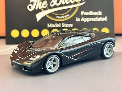 HOT WHEELS PREMIUM Mclaren F1 Jay Leno New Loose 1:64 Diecast • £8.99