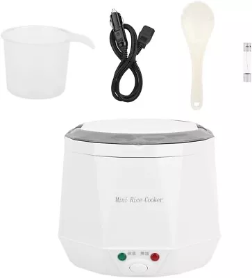 1.6L Mini Rice Cooker 30 Minutes (2 Cups) Portable Travel Steamer Small Remova • $99.75