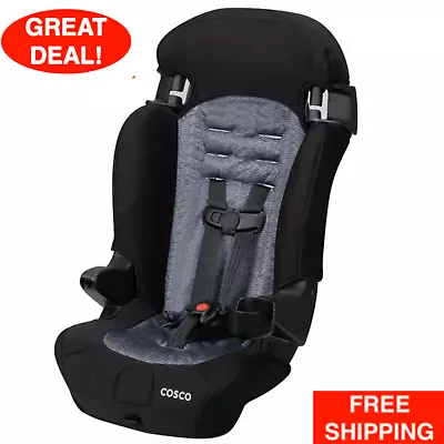 Convertible Car Seat Baby Booster 2 In 1 Toddler Highback Travel Kids Fiberwave • $65.99