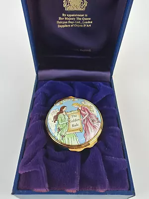 2000 Halcyon Days Enamels The Golden Rule Commissioned By Mary Kay England • $23.99