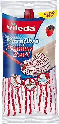 £8.99 • Buy Vileda Microfibre 2 In 1 Easy Wring & Clean Mop Refill Replacement Heads