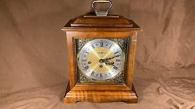 Vintage Howard Miller Model 612-437 Keywound Mantel Clock Westminster Chime • $95