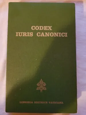 Codex Iuris Canonici By Catholic Church Paperback / Soft Cover Edition • $19.95