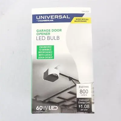 ^ Chamberlain Garage Door Opener LED 60W Bulb 800 Lumens NEW • $10.99