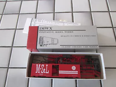 Innovative Model Works Minneapolis & St. Louis 40 Foot Box Car Ho Scale • $14.90