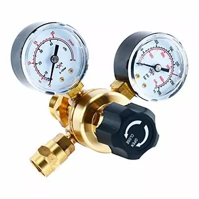 Argon CO2 Regulators Dual Guages Gas Welding Regulator CGA580 Mig Tig 0-4500PSI • $27.88