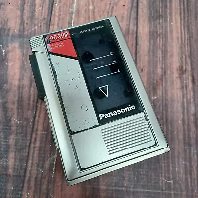 Vintage Panasonic RQ-345 Cassette Tape Recorder/Player Mono Speaker ~TESTED~ • $15.99