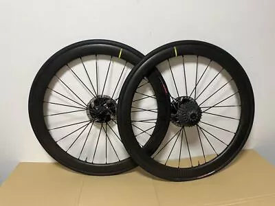 Mavic Cosmic Slr 45 Disc For Shimano 11S Compatible Tubeless Carbon Wheelset Cli • $1588.60