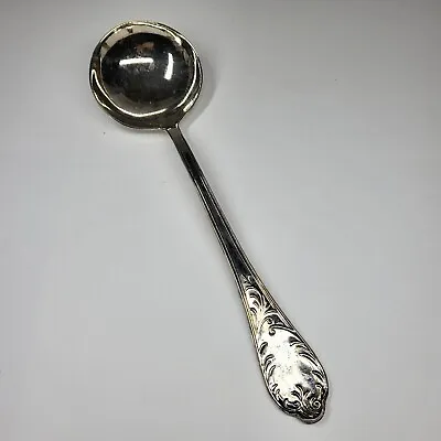 Large Silver Ladle 12  135g Vintage 800 Italy .800 Silver Purity • $79.99
