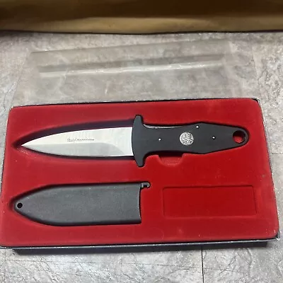 Gerber Frisco Shiv Blackie Collins Fixed Blade Boot Knife - Vintage • $275