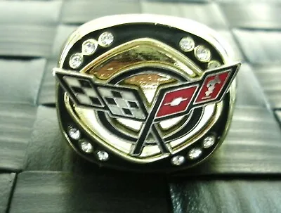 Corvette C5 14 Carat Gold Filled Signet Ring  • $24.99