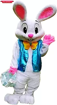 Easter Bunny Bugs Rabbit Mascot Costume Adult Halloween Costume • $77.71