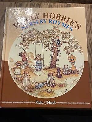 Holly Hobbie Nursery Rhymes Book HC Platt Munk Vtg 1977 Illus American Greetings • $7.99
