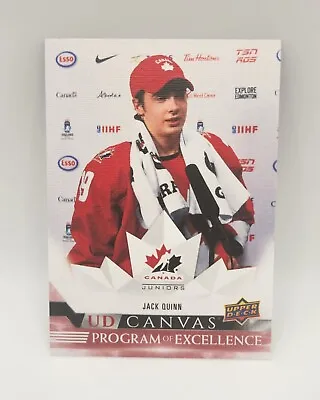 2022-23 Upper Deck JACK QUINN Series 2 Program Of Excellence Canvas C266 • $4.99