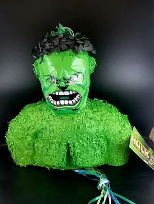 The Incredible Hulk Pinata Rare Unique Marvel Brand New 15  Tall • $50